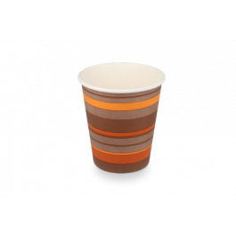 kaffekopp kartong 300cc 10oz Ø9 cm randig (1.000 st) [TK-9987929]