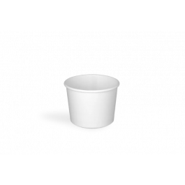 soppkopp kartong 240ml Ø9 cm 8oz Vit (500 st) [TK-9988008]