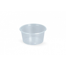 rund behållare PP 80cc Ø7 cm transparent (1.000 st) [TK-9988047]