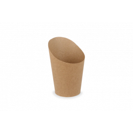 omslag mellanmålsmugg 6x11,8 cm Kraft (400 st) [TK-9988176]
