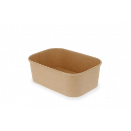 Behållare av papp12,1x5,7x17,3 cm 750ml Kraft (300 st) [TK-9988184]