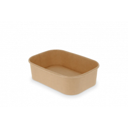 Behållare av papp12,1x5,2x17,3 cm 650ml Kraft (300 st) [TK-9988187]