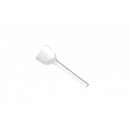 Återanvändbar glasskopa i Vit CPLA 10 cm (2.000 st) [TK-9988198]