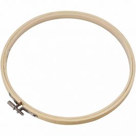 Embroidery Frame, D: 20 cm, 1 pc [HOB219450]