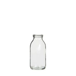 Glasflaska 100ml 10.5cm hög Ø 5cm (bricka med 32 st) [IFS-28072]