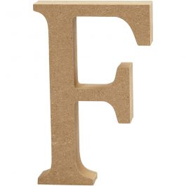 Letter, F, H: 13 cm, thickness 2 cm, 1 pc [HOB56315]