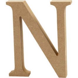 Letter, N, H: 13 cm, thickness 2 cm, 1 pc [HOB56323]