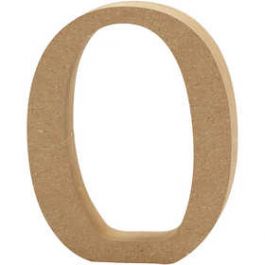 Letter, O, H: 13 cm, thickness 2 cm, 1 pc [HOB56324]