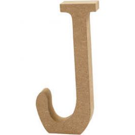 Letter, J, H: 8 cm, thickness 1,5 cm, 1 pc [HOB56369]