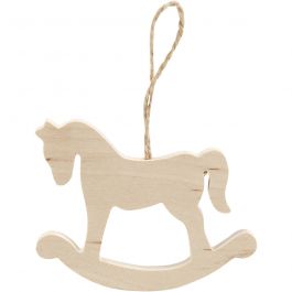 Rocking horse , H: 6 cm, W: 8 cm, 1 pc [HOB565118]
