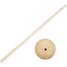 Stick with Foot, H: 30 cm, D: 6,5 cm, hole size 8 mm, 5 set/ 1 pack [HOB576501]
