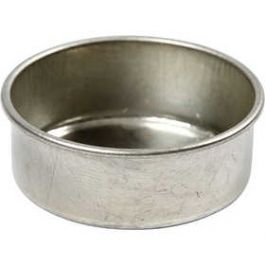 Candle Holder, H: 15 mm, D: 44 mm, 12 pc/ 1 pack [HOB58019]