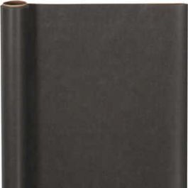 Wrapping Paper, black, W: 50 cm, 60 g, 5 m/ 1 roll [HOB199410]