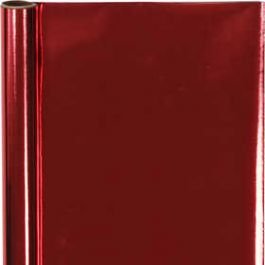 Wrapping Paper, red, W: 50 cm, 65 g, 4 m/ 1 roll [HOB199880]
