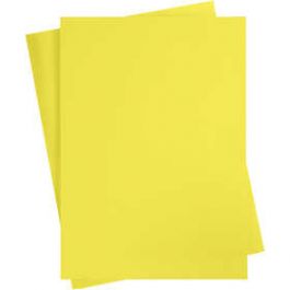 Card, sun yellow, A2, 420x600 mm, 180 g, 10 sheet/ 1 pack [HOB21512]