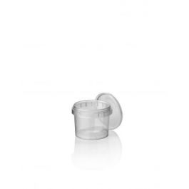 Tätningsburkar Ø 69x51mm rund PP transparent (1174 st) [RD-440047B]