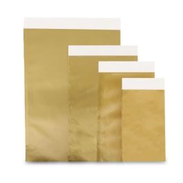Lyxiga presentpåsar 12x19cm guld (1000 st) [FP-FPK079]