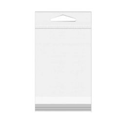 Cellofanpåsar med Eurohål 31,6x41,2cm Transparent med Tejpremsa (100 st) [HB12]