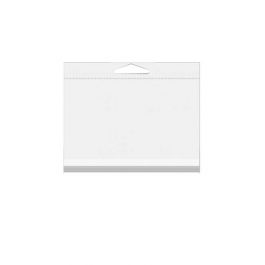 Cellofanpåsar med Eurohål 15,9x11,4cm Transparent med Tejpremsa (100 st) [HB46]