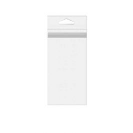 Cellofanpåsar med Eurohål 5,1x20,3cm Möjligt att fylla uppifrån (500 st) [J4T]