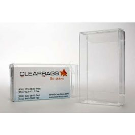 Plastlådor 5,4x1,7x9,2cm Kristallklart (25 st) [FB36]
