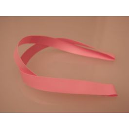 Resårband Vinyl Sträckas Rosa 45,7cm (50 st) [18CVLPK]