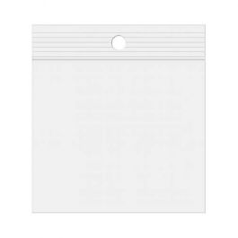 Zippåsar med häng hål 5x5cm Kristallklart PP 100 mikron (100 st) [Z4R22]