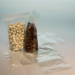 Stå upp påsar Transparent 9,5x5,7x15,7cm | 57 gram (100 st) [ZBG35]