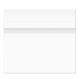 Plastpåsar 41x40,4cm Transparent med Tejpremsa (100 st) [PEP4040]