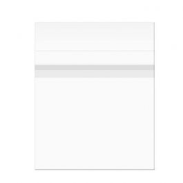 Plastpåsar 66x78,4cm Premium Transparent med Tejpremsa (25 st) [PC2430B]