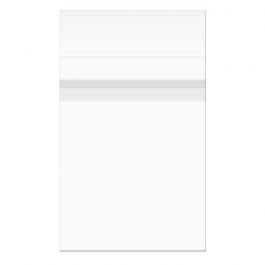Plastpåsar 31x45,5cm Transparent med Tejpremsa (100 st) [B1218PC]