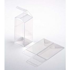 Plastlådor 6,4x6,4x13,3cm automatisk Botten (25 st) [PLB141]