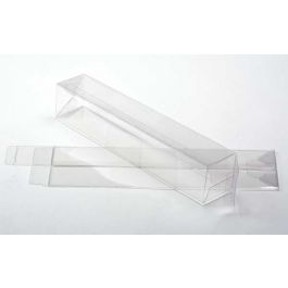 Plastlådor 5,2x5,2x30,6cm automatisk Botten (25 st) [PLB142]
