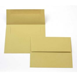 Kuvert Guld/Grön 22,2x14,6cm (50 st) [EC411]
