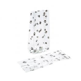 Tryckta Påsar Djur tassar 10,2x6,4x24,1cm med Sidoinvik (100 st) [G4PAW]