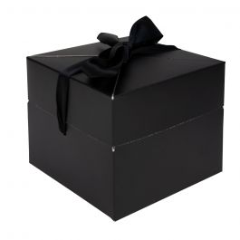 Pop-up lådor 12,5x12,5x10,5cm Svart (100 st) [FP-POP001]