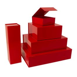Magnetlådor 42,5x33,3x9,7cm Röd (25 st) [FP-VPD062]