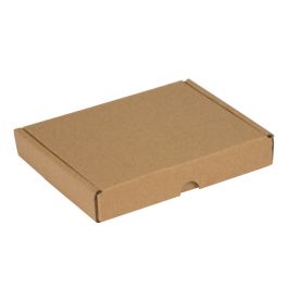Brevlådor 25,5x16x2,5cm Brun (100 st) [FP-VPD117]