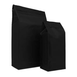 Plastförsändelsepåsar 38+14x67 cm svart (125 st) [FP-VZQ003]