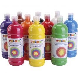 
Temperafärg Matt, matt, mixade färger, 10x1000 ml/ 1 förp. [HOB-642195]