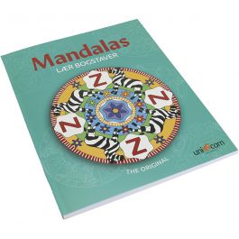 Mandalas målarböcker, Lär dig bokstäverna, 1 st. [HOB-600232]