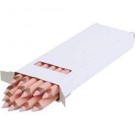 edu Kraftiga Färgblyertspennor, tjocklek 10 mm, kärna 6,25 mm, ljusrosa, 12 st./ 1 förp. [HOB-408029]