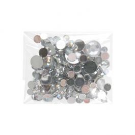 Plastpåsar 6,5x6,5cm Transparent med Tejpremsa (100 st) [B2X2]