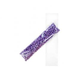 Plastpåsar 7,5x28cm Transparent med Tejpremsa (100 st) [B311]