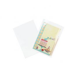 Plastpåsar 9,7x14cm Transparent (100 st) [B3X5NFXL]