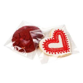 Plastpåsar 12,2x15,7cm Transparent med Tejpremsa (100 st) [B4N6]
