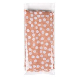 Plastpåsar 14x27,5cm Transparent med Tejpremsa (100 st) [B510]