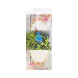 Plastpåsar 14,5x30,6cm Transparent med Tejpremsa (100 st) [B512]