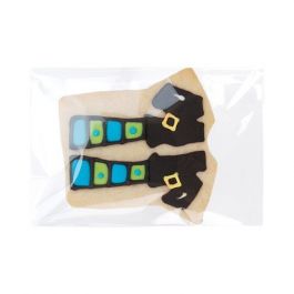 Plastpåsar 13,1x8,5cm Transparent med Tejpremsa (100 st) [B53]