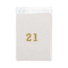 Plastpåsar 12,5x15,5cm Transparent med Tejpremsa (100 st) [B5B1]